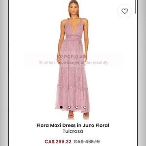 New Flora Maxi Dress in Juno Floral
Tularosa size extra small